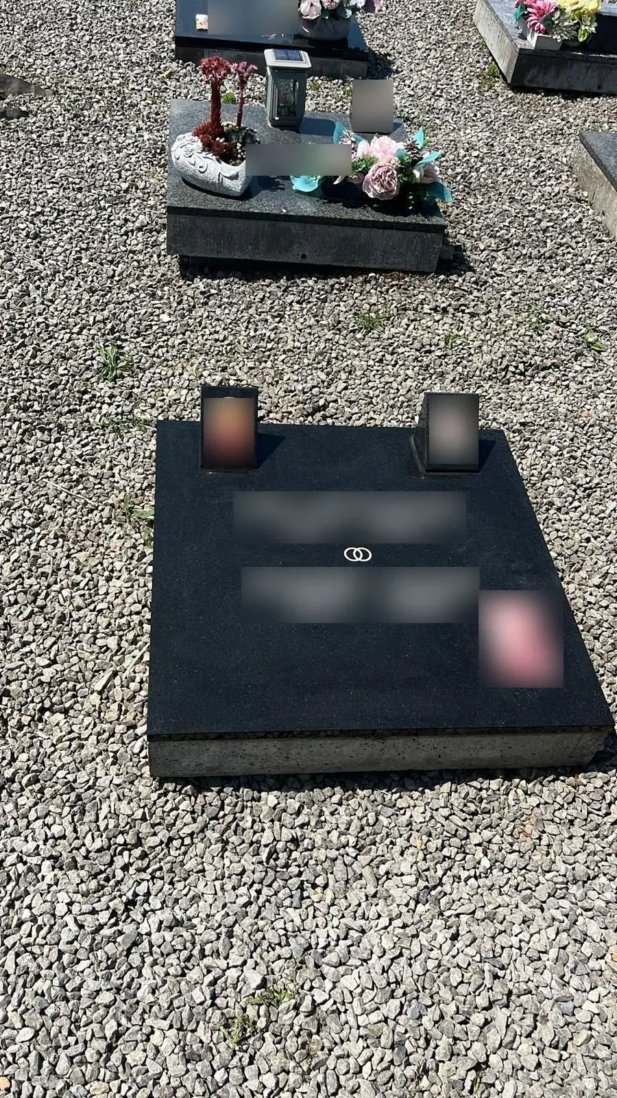 Bijletteren duograf, gedenkmonument door GranietFix