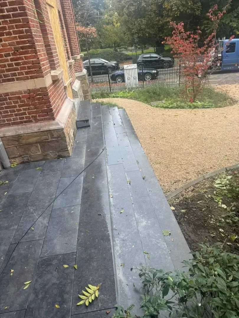 Buitentrap arduin, natuursteen maatwerk door GranietFix