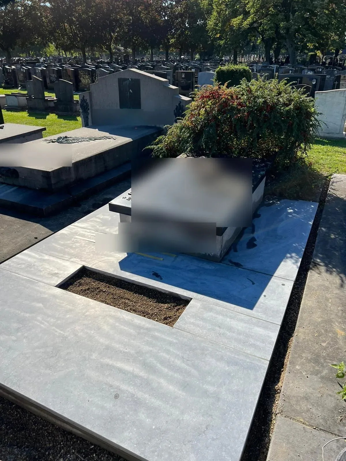Renovatie familiegraf, gedenkmonument door GranietFix